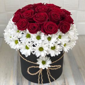 заказать доставку букета цветов в алании на нашем сайте Роза + Дейзи 