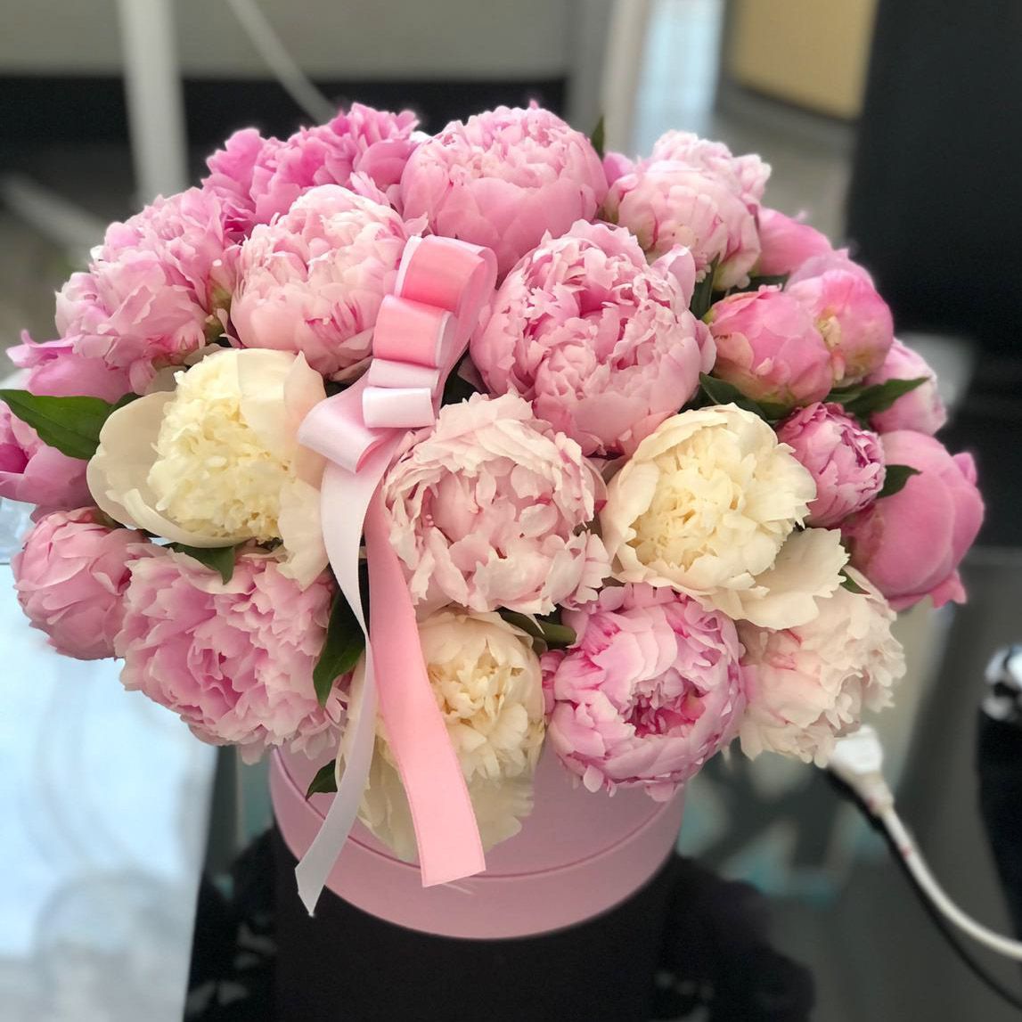 alanya Çiçek Peony 45.ad and box 