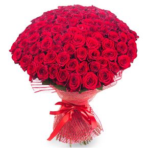 İn box roses and chocalate 101 Gül  Buket 